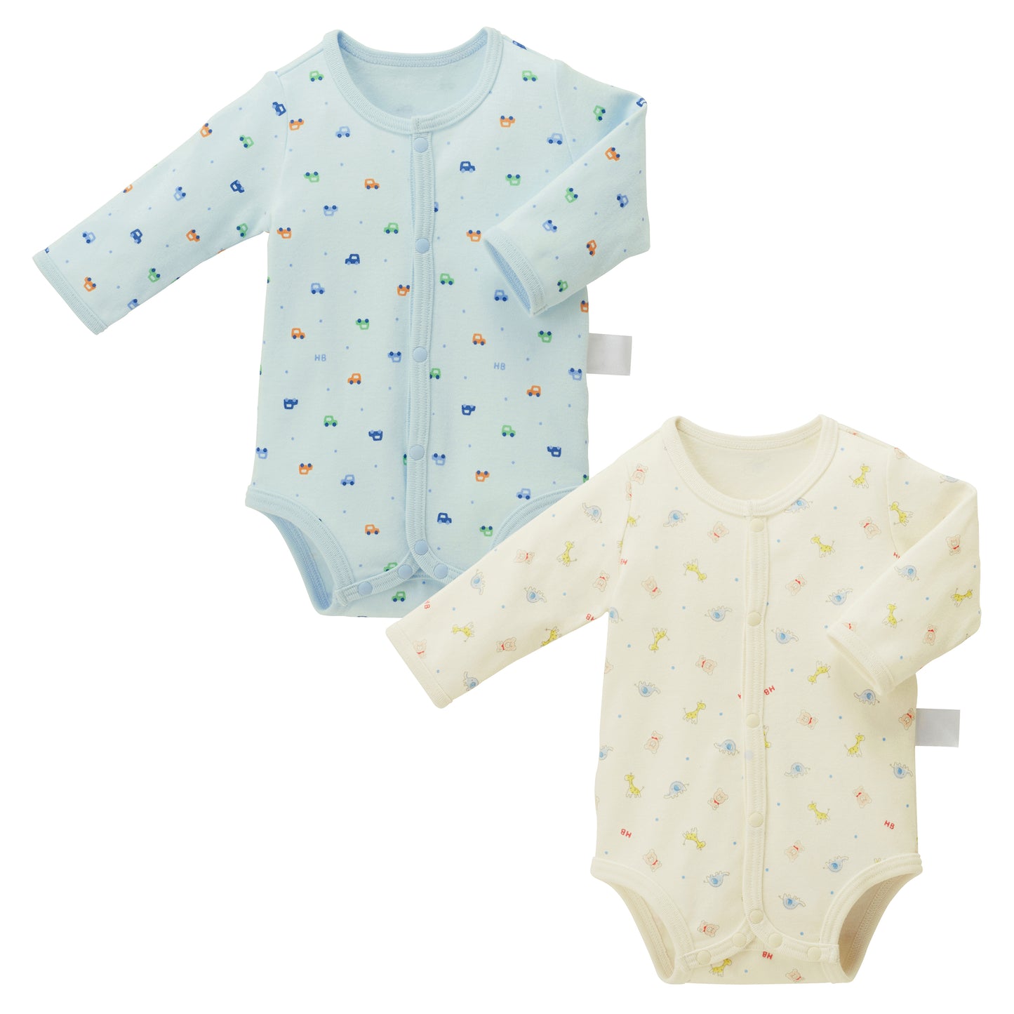 長袖ボディシャツ２枚セット