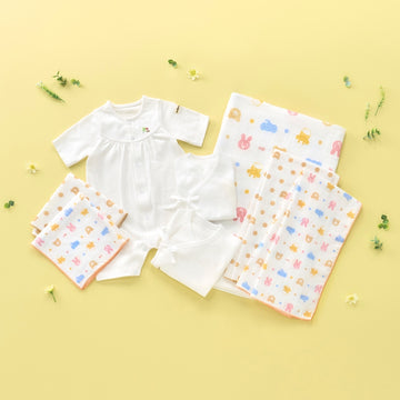 8-piece starter set (birth preparation set) [for spring/summer (plain)]